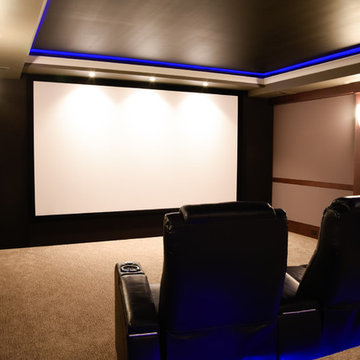 Contemporary Home Theater