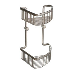 Bathroom Smedbo LOFT Double Corner Soap Basket LK377 - Bathroom Accessories
