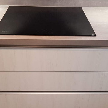 Nordic Oak & Aqua Marine Kitchen