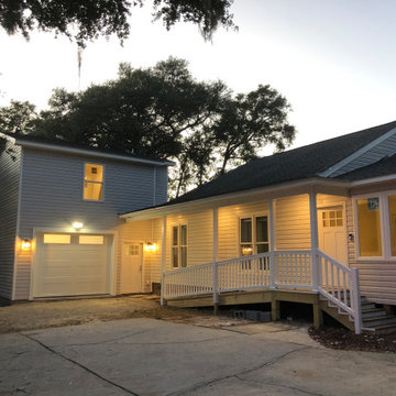 Garage and Sunroom