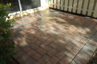Before & After Paver Pressure Washing in West Palm Beach, FL