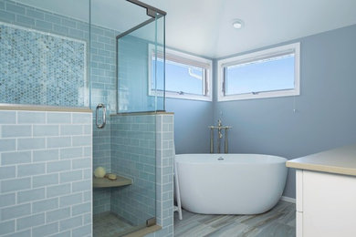 Inspiration for a bathroom remodel in New York