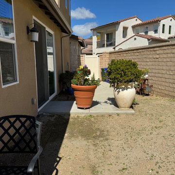 Santa Clarita Outdoor Oasis Project - Before