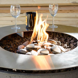 New Metal Table Top and Fire Ring for Hemi Fire Pit - Fire Pit Accessories