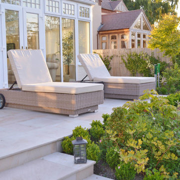 Smooth Natural Sandstone Terrace