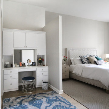 Hollywood Glam Dressing Area & Master Bedroom