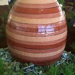 Seed Pod Fountain - Outdoor Fountains And Ponds
