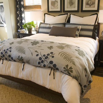 Custom Duvet, Bedspread, and Pillows