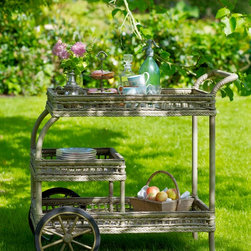 Georgia Garden - James trolley - Outdoor Serving Carts