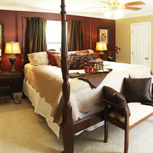 Brown bedroom