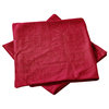Velvet 2 Piece Lumbar Pillow Cover Set, Tango Red, 2 Piece, 14"x26"