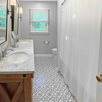 Kitchen & Hall Bath Transformation