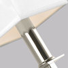 Quinn 1-Light Wall Sconce, Polished Nickel