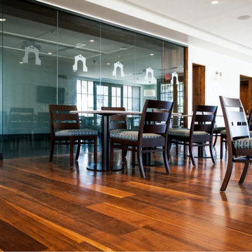 Select Walnut Plank Flooring, Dining Area