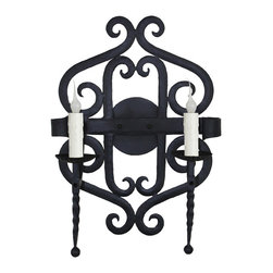 Custom Hand Made Iron Sconces - Products