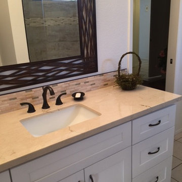 Dramatic Bathroom Renovation - After