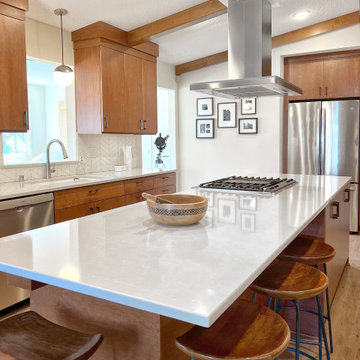 North End- Mid Century Kitchen Remodel