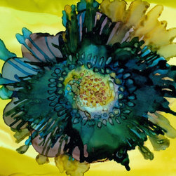 "Teal Bloom" fine art print - Fine Art Prints