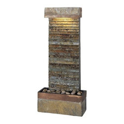 Tacora Horizontal Tabletop/Wall Fountain - Indoor Fountains