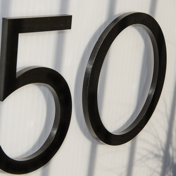 modern house numbers