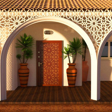 Graphiste 3d designer architecture - L'entrée