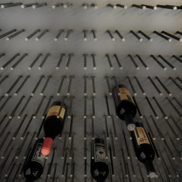 STEEL WINE STORAGE RACK