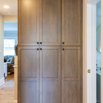 Built-In Kitchen Pantry and Storage