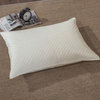 Soft Velvet Eggshell White Warm Plush 3D Pattern Comforter Set Medium Weight, Fu