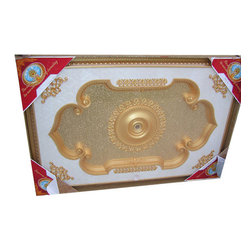 Udecor - BR-1218-S074 Michelangelo Medallion, Piece - Molding And Millwork