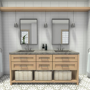 Scandinavian Bathroom Style