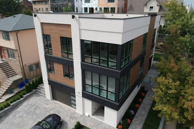 Modern exterior home idea in New York