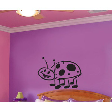 Cute lady bug Child Teen Vinyl Wall Decal
