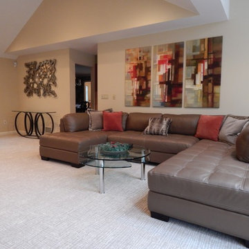Franklin Lakes Great Room Designed by Bob Berry