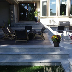 Moon and White Porcelain Project - Landscaping Stones And Pavers