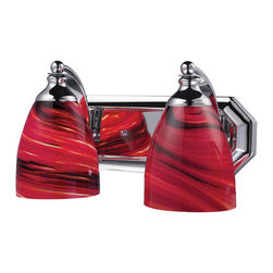 Elk Lighting - Elk Lighting 570-2C-A Vanity Lighting Vanity - Bathroom Vanity Lighting