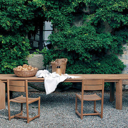 Roda Brick Table - Outdoor Dining Tables