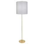 Robert Abbey - Robert Abbey PG06 Kate, 1 Light Floor Lamp - Make a bold statement in your space with the KateKate 1 Light Floor L Modern Brass/Crystal *UL Approved: YES Energy Star Qualified: n/a ADA Certified: n/a  *Number of Lights: 1-*Wattage:150w Type A bulb(s) *Bulb Included:No *Bulb Type:Type A *Finish Type:Modern Brass/Crystal
