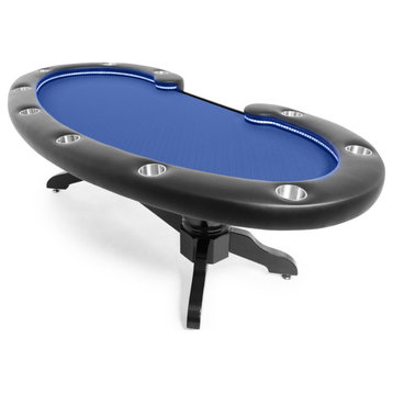 Lumen HD Poker Table, Blue, Felt, Table