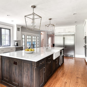 Natural Light Pours into this Kitchen