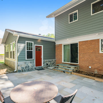 Home Office Addition + Siding Replacement - Springfield, VA