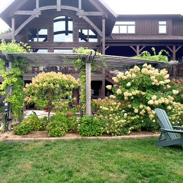 Peterborough, arbour, planting