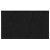 Outdoor Artificial Turf with Marine Backing, Jet Black, 6 Ft X 15 Ft