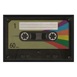The Artwork Factory - Cassette Tape 3 Blank Framed Artwork - Prints And Posters