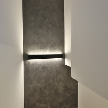 Spachteltechnik und Treppe in München Trudering