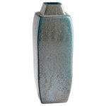 CYAN DESIGN - CYAN DESIGN 10330 Large Rhea Vase - CYAN DESIGN 10330 Large Rhea VaseFinish: Stone GlazeMaterial: GlassDimension(in): 12.5(H) x 4.25(W) x 4.25(Depth)