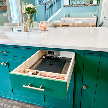 Kitchen In-Drawer Charging Outlets