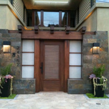 Louvered Entry