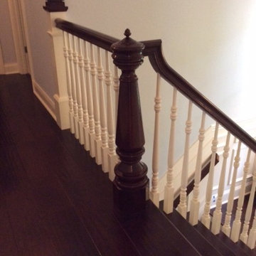 "Nantucket Cliffs" 8" Newel Post & Cap Reproduction