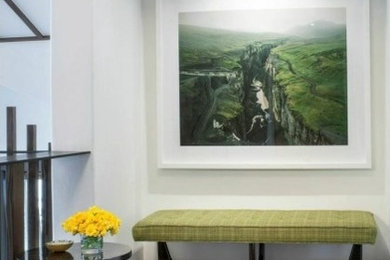 Eclectic entryway photo in Denver