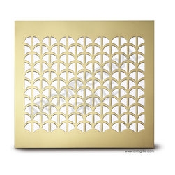 Architectural Grille - PERFORATED GRILLE: #209 - HALF SHELL - Registers Grilles And Vents